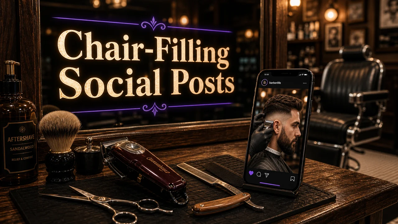 Barber Shop Social Media Marketing That *Keeps The Chair Filled*