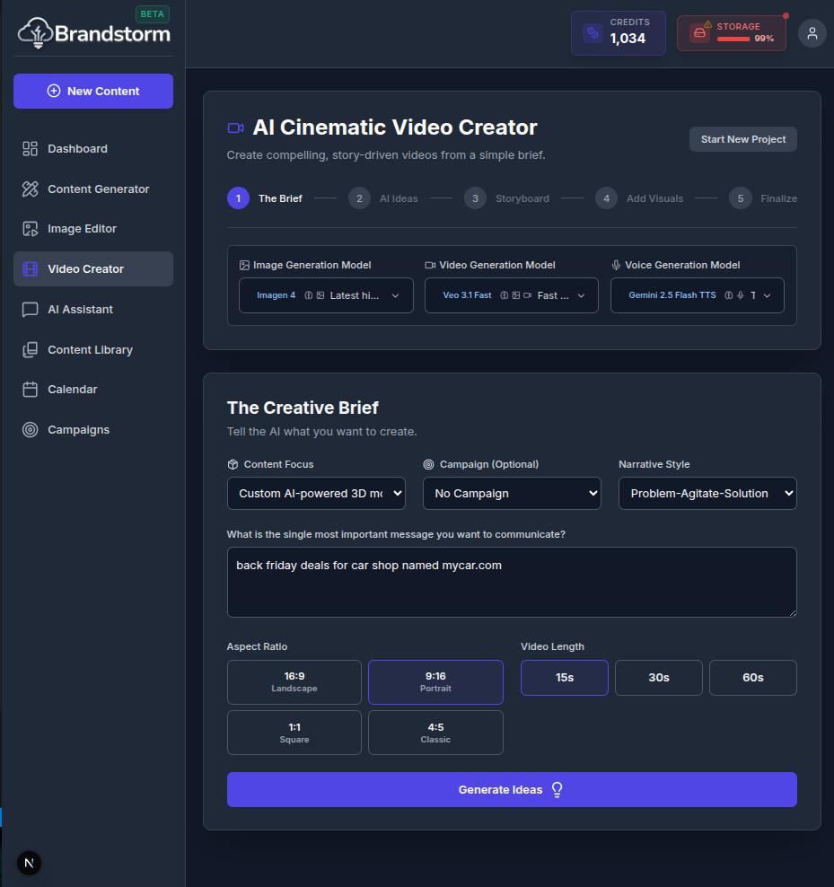 Video Creator Studio - slide 1